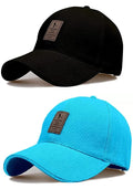 Selloria Acrylic Brand ACombo Pack Of 2 Stylish Sport Virat Inspire + Baseball. Ny  Cap For Men And BoyS Cap (Pack Of 2) Mult