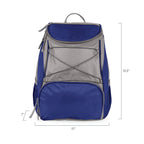 Nhl Columbus Blue Jackets Ptx Backpack Cooler - Soft Cooler Backpack - Insulated Lunch Bag