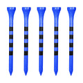 Zivisk Wooden Golf Tees 2-3/4 Inch 100 Count, 2.75'' Long Golf Wood Bamboo Tees(Blue,70Mm)