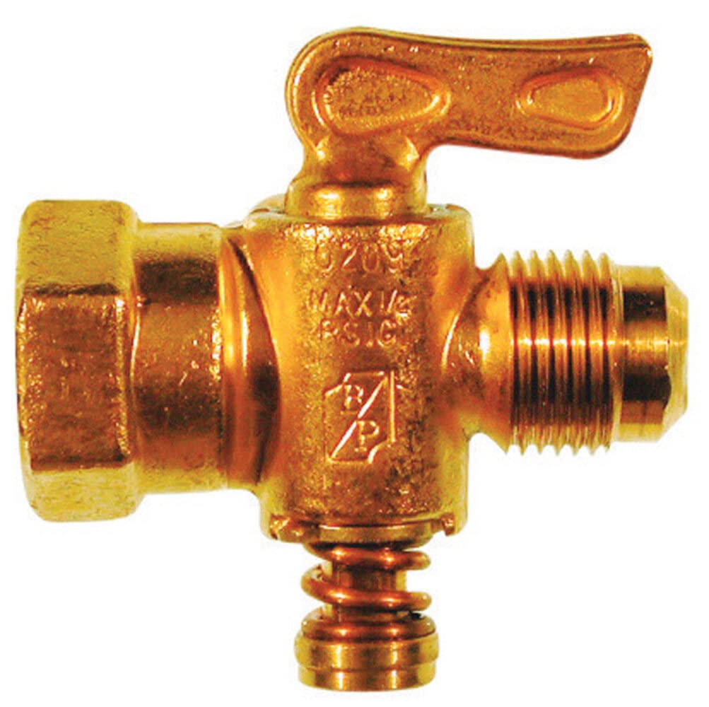 Jmf Flare Valve Brs3/8X1/2