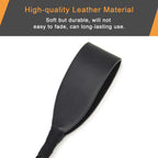 Coolrunner Riding Crop For Horse, 18 Inch Horse Whip With Pu Leather Equestrianism Horse Crop Double Slapper Horse Whip Black Cr