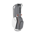 Callaway Golf Hyperlite Zero Golf Bag (Hyperlite Zero, No Logo, Charcoal Hounds/White/Orange)