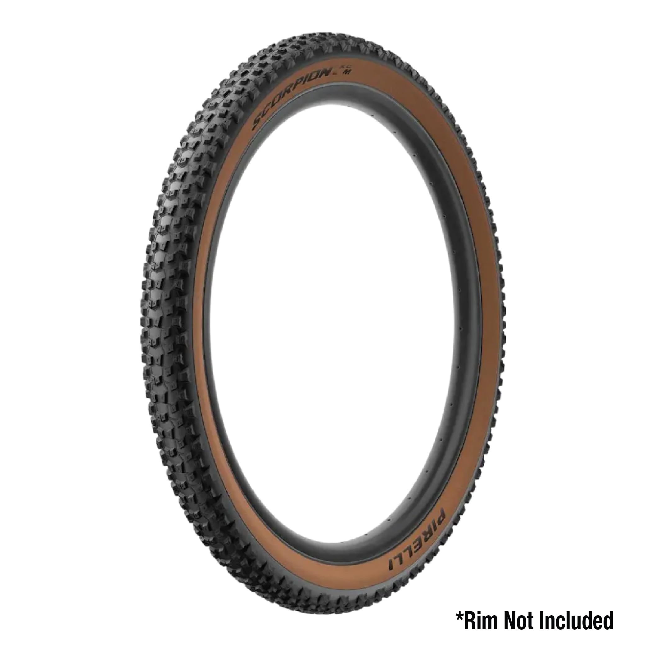 Pirelli Scorpion Trail M Mountain Bike Tire - 29 X 2.4, Tubeless Ready Clincher, Folding, Yellow, Prowall Mtb Casing