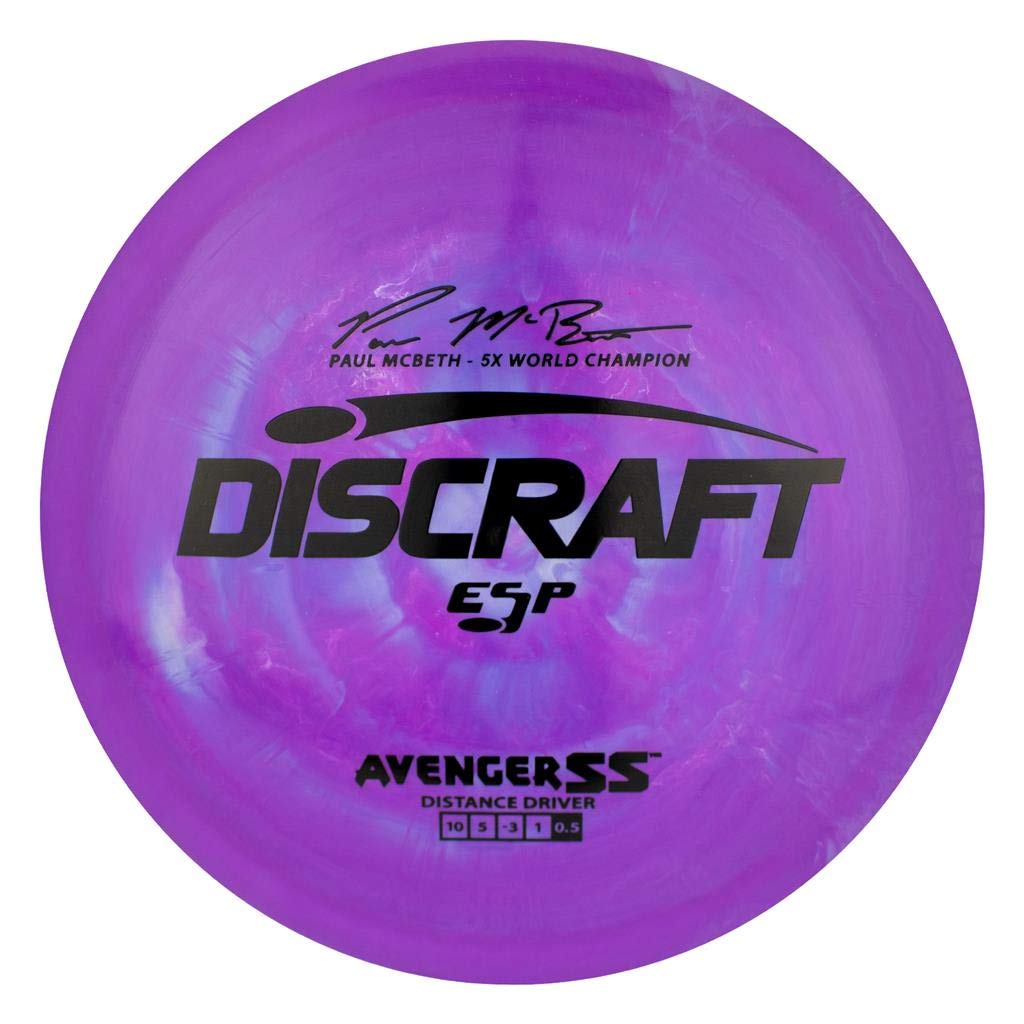 Discraft Paul Mcbeth Signature Esp Avenger Ss Distance Driver Golf Disc [Colors May Vary] - 170-172G