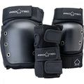 Protec Junior 3 Pack Skate Pads Kids Sz Youth M Black