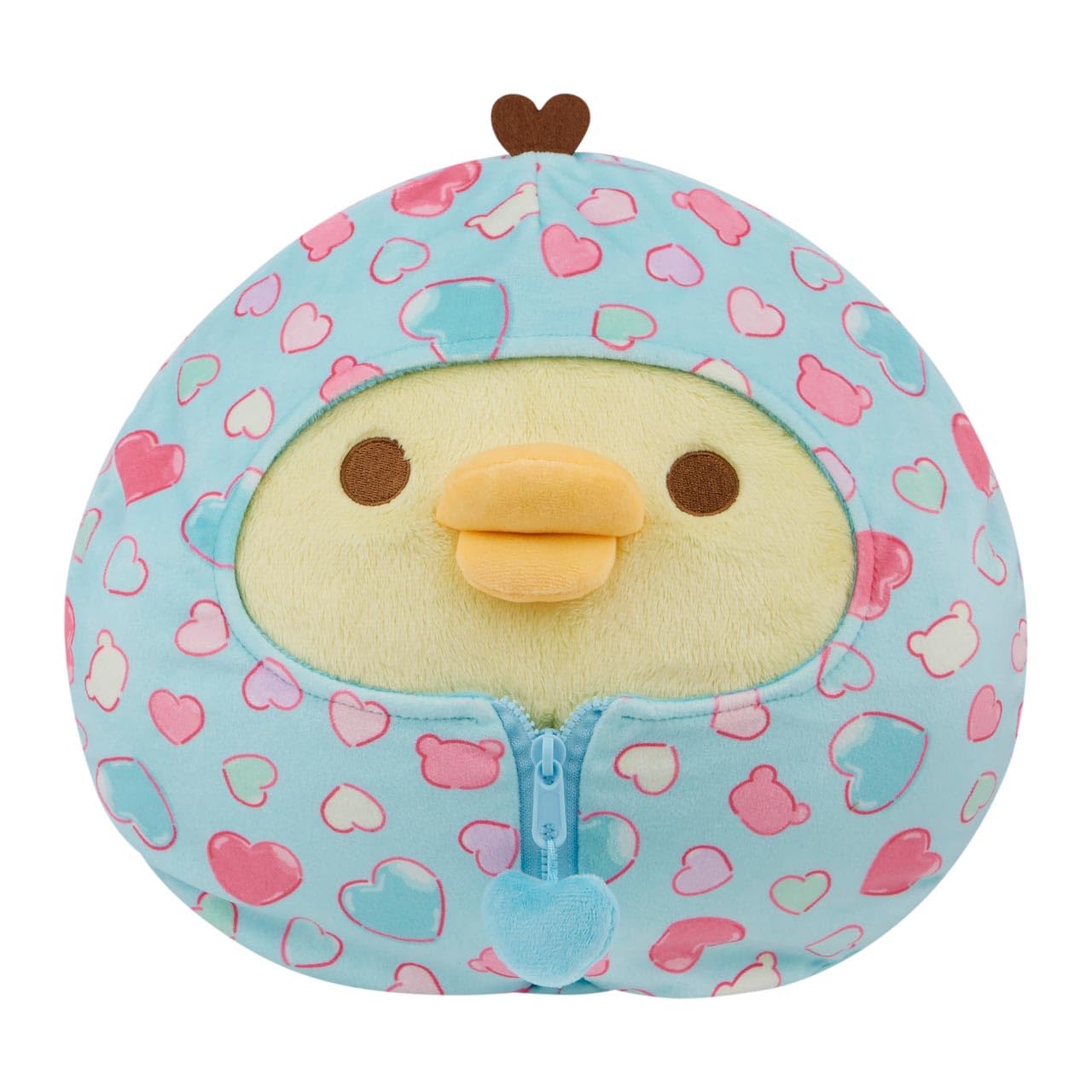 San-X Original Rilakkuma Hearts Sleeping Bag Plush - 22 Kiiroitori
