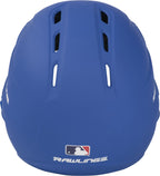 Rawlings | R16 Reversible Ext | Matte Batting Helmet | Reversible Face Guard | Junior | Matte Royal Junior (6 3/8'' - 7 1/8'')