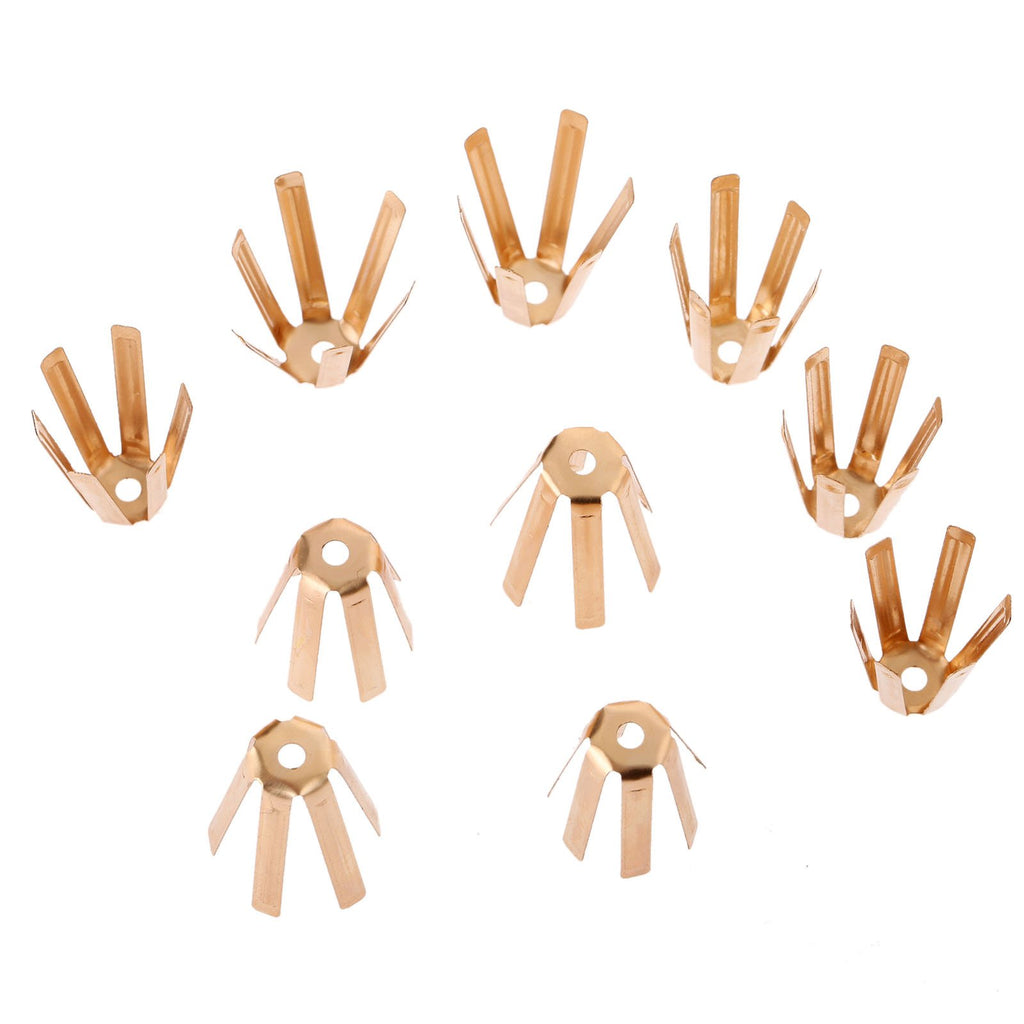 Golf Octopus Shims, 10Pcs 0.350, Golf Brass Adapter Spacer Shims For Iron Shaft Universal Golf Accessories