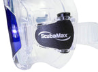 Scubamax Abaco Oversize Single Lens Dive Mask (Clear Blue)