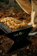 GasOne 15    Portable Charcoal Grill - Foldable BBQ Grill - Camping Grills for Backyard, Bonfire, Patio - Heavy-Duty Portable Fi