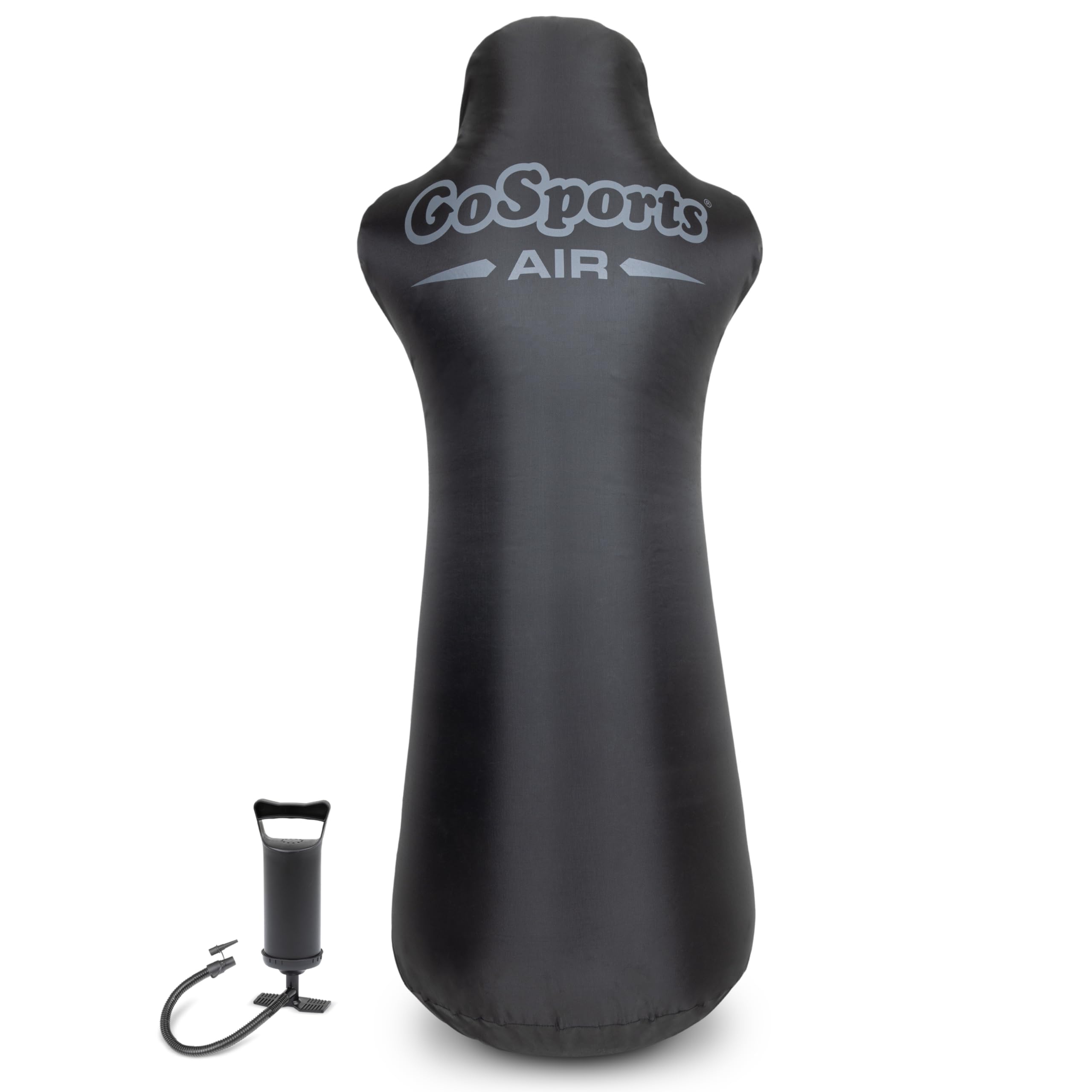 GoSports Football Blocking and Tackling Dummy with Water Weighted Base - Football Training Equipment for Practice - 6 ft Tall In
