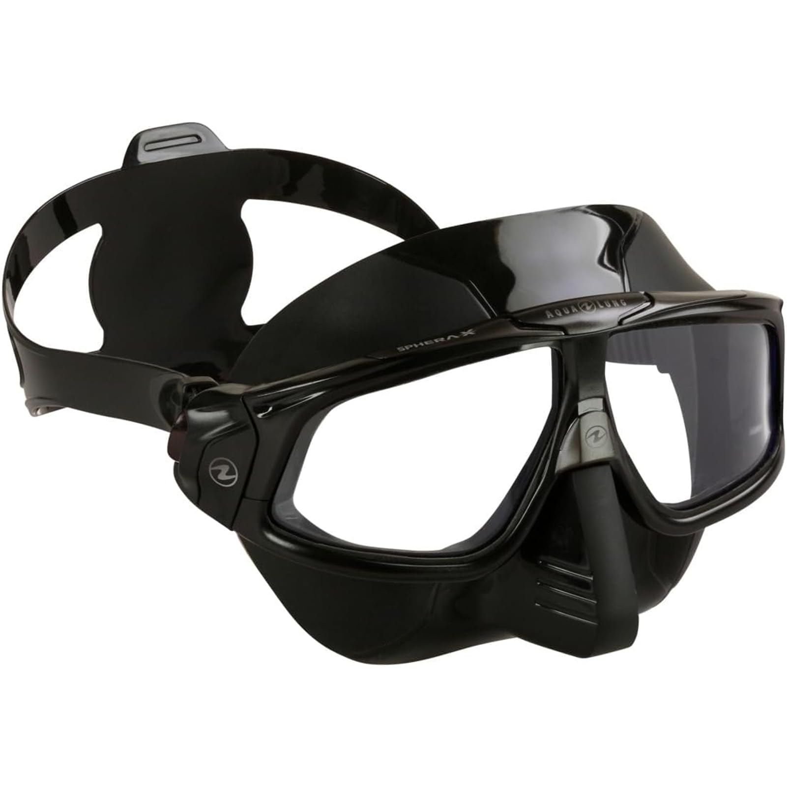 Aqualung Sphera X Freediving Mask - Lightweight Low-Volume 180-Degree Wide-Angle View Underwater Gear with Plexisol Anti-Fog Len