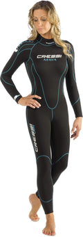 Cressi Maya, Black/Aquamarine, L