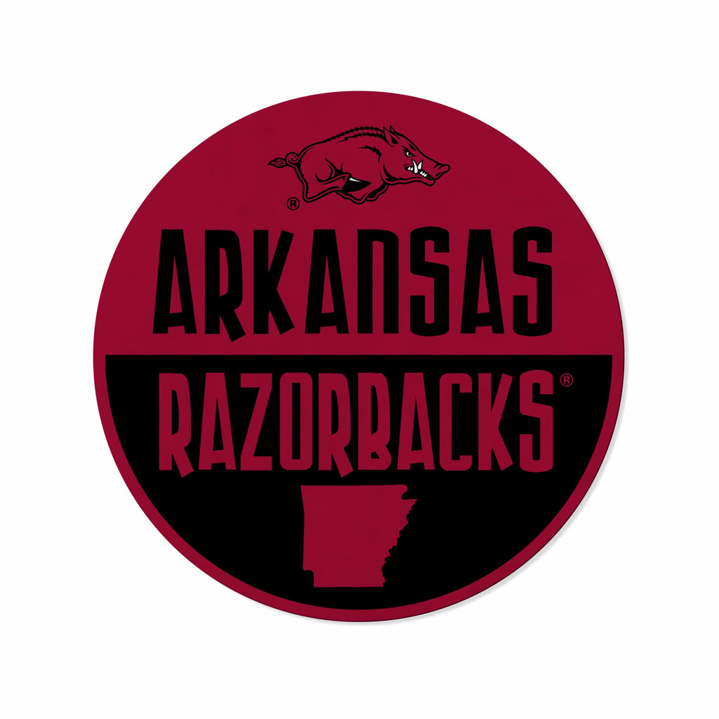 Rico Industries Ncaa Arkansas Razorbacks Classic Shape Cut Pennant - Home And Living Room D  Cor - Soft Felt Ez To Hang