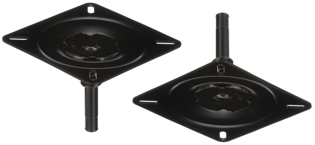 Boat Seat Mount, 6.7 X 6.7 X 5.5 Inches, Boat Seat Pedestal Pin Seat With Spring, Boat Accessories Swivel Base (2 Pack)