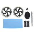 Fitness Roller, Detachable and Removable Support with Core Sliders Abdominal Trainer with 2wheel Design ABS Materials for Sport