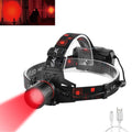 PROFORUS Hunting Headlamp Red Light Rechargeable, 1000 Lumens Red LED Head Light Zoomable Red Light Headlamp Waterproof 3 Modes 