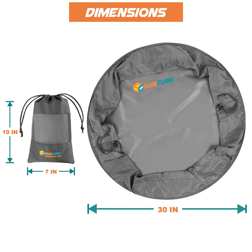 Sun Cube Wetsuit Changing Mat, Waterproof Surf Bag, Drawstring Wetsuit Bag, Surfing Accessories For Kayakers, Dry Bag For Beach,
