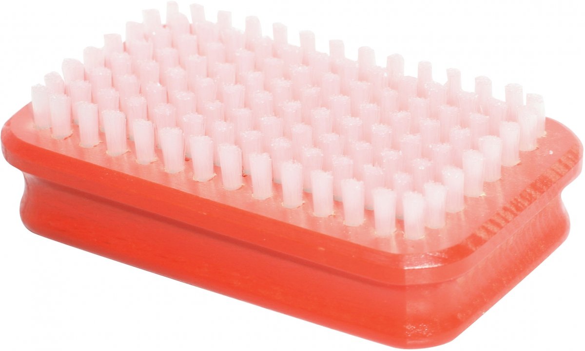 Swix T161D White Nylon Rectangular Brush, Red, White (Model: T01)