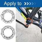 Lanturn Bike Ball Crank Bearing 14 Inch X 9 Balls,4 Pcs Ball Bearings For Bike Crank Bottom Bracket, Kidsstretch Bicycle, 14 Inc