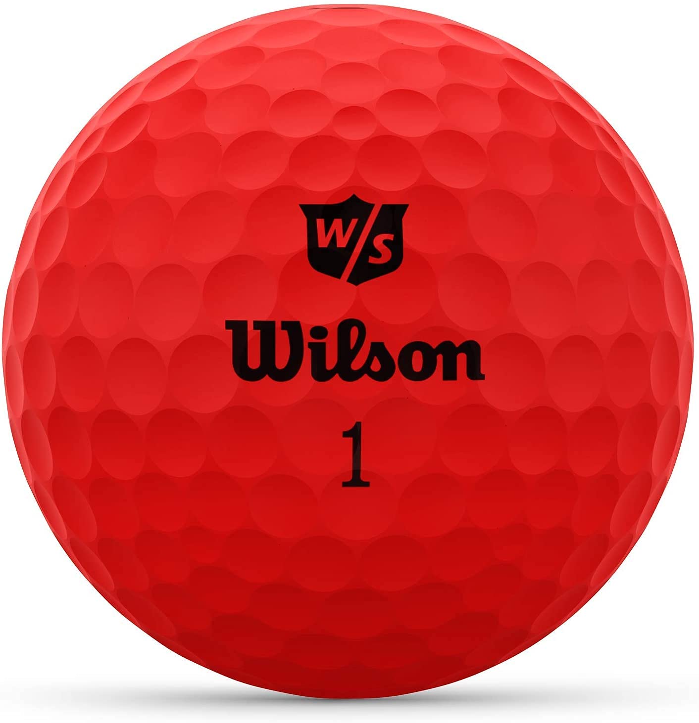Wilson Staff Duo Optix Golf Ball - Red