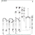 Rockshox Revelation Argyle Sektor Tora Recon Xc32 Foam Ring 32Mmx10Mm 20 Pack