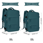 Coowoz Large Travel Backpack For Women Men,Carry On Flight Approved,Hiking Waterproof Outdoor Sports Rucksack Casual Daypack Fit