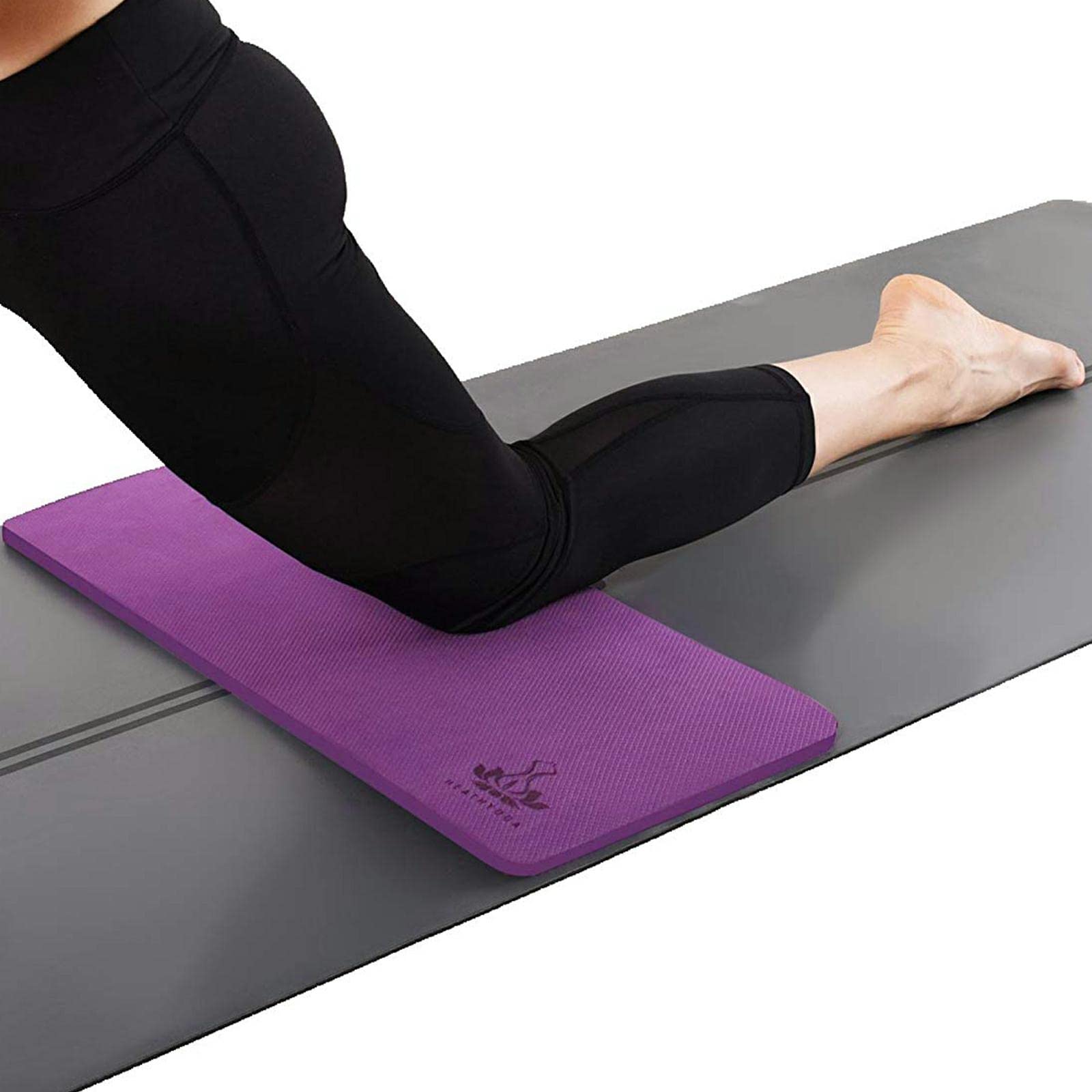 Yoga Knee Pads Cushion Non-Slip Knee Mat By Heathyoga, Knee Pad For Gardening Yard Work, Yoga Knee Pad Cushion For Yoga And Floo