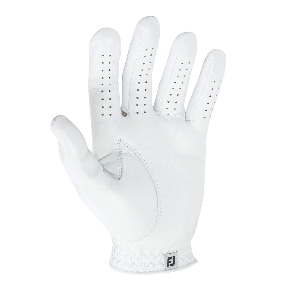 Footjoy Mens Contour Flx Golf Glove, Pearl, Cadet X-Large, Worn On Left Hand