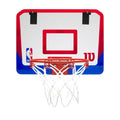 Wilson NBA DRV Mini Hoop - Clear/Red/Blue