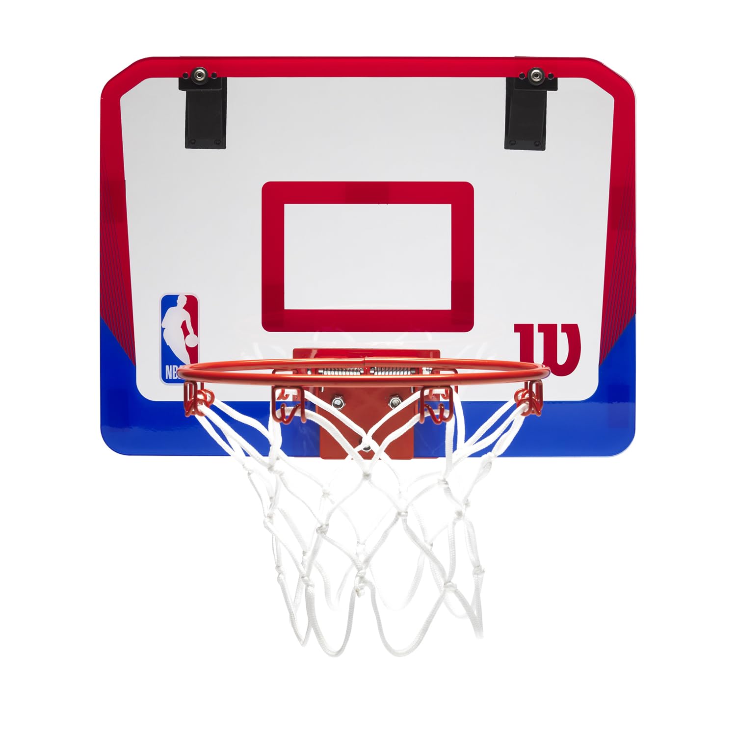 Wilson NBA DRV Mini Hoop - Clear/Red/Blue