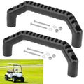 LEAFLEX 2 Pcs Top Handles Compatible with All Double-take Golf Car Track Tops and doubletake Track roof, Mounts to 1  Steel or A