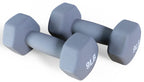 Balancefrom Colored Vinyl Coated Cast Iron Dumbbells, 9 Pound Pair