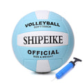 ABAJI Volleyball Blue Official Ball Thicker PU Waterproof Anti-Explosion Youth Boys Girls Indoor Training Game Outdoor Sand Beac