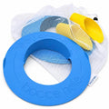 Bocce Hole Beach Game Rings Set - Add Cornhole-Style Scoring to Your Bocce Balls for a New Sand Game - 2 Silicone Scoring Rings 