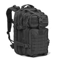 REEBOW GEAR Tactical Backpack for Men Army Molle Military Style Assault Pack Bug Bag Backpacks Daypack (34L Black)