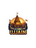 THAMPZ Ujjain 3D Embossed Flexible Fridge Magnet 0.5mm Decorative with Strong Hold | Refrigerator Magnet for Notes, Photos & Ki