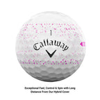 Callaway Golf Supersoft Golf Balls (2023 Version, Pink Splatter)