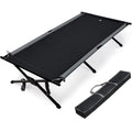 Ever Advanced Oversized Camping Cot For Adults With Zipper Xl Large Sleeping Cots 41'' Wide Heavy Duty Bed Supports Up To 550 Lb