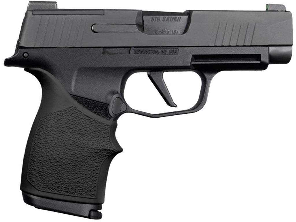 Hogue Handall Beavertail Rubber Grip Sleeve For Sig Sauer P365X & P365Xl, Black - 18710