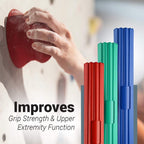 Logest 2 Pack Twist Hand Exerciser Bars - Flexible Bar Arm Strengthener - Tennis Elbow, Golfer'S Elbow, Tendonitis, Wrist, Forea