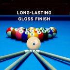 Gse Billiard Practice Training Cue Ball, Aaa-Grade Pro Cup Standard Pool Billiard Cue Ball With 6 Blue Dots(6 Oz 2-14)