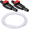 Innconee 2-Pack Quick Connect for Hydration Bladders Quick Connect Replacement Food-Grade Heat-Resistant for Water Reservoir wit