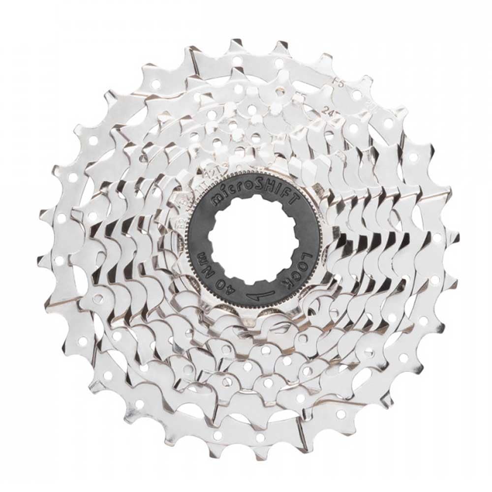 Microshift  H09 Cassette  9 Speed  11-34T Silver  Nickel Plated