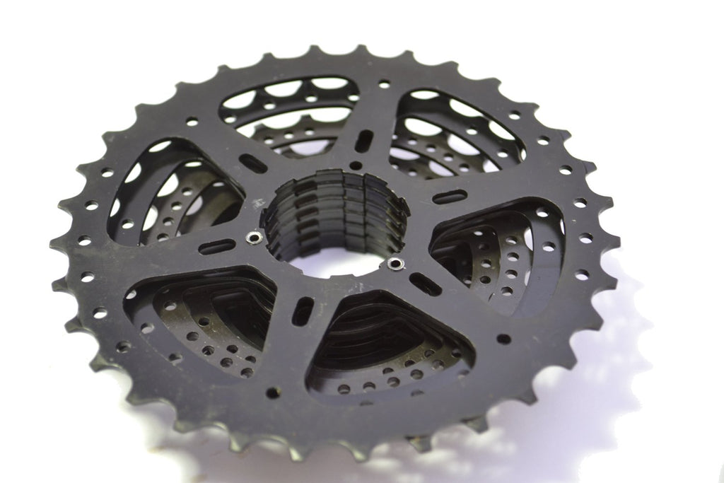 Shimano Sora Cs-Hg50 Cassette - 9 Speed, 11-30T, Silver, Nickel Plated