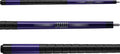 Viper By Gld Products Revolution Sure Grip Pro 58'' 2-Piece Billiard/Pool Cue, Metallic Purple, 18 Ounce (50-0702-18)