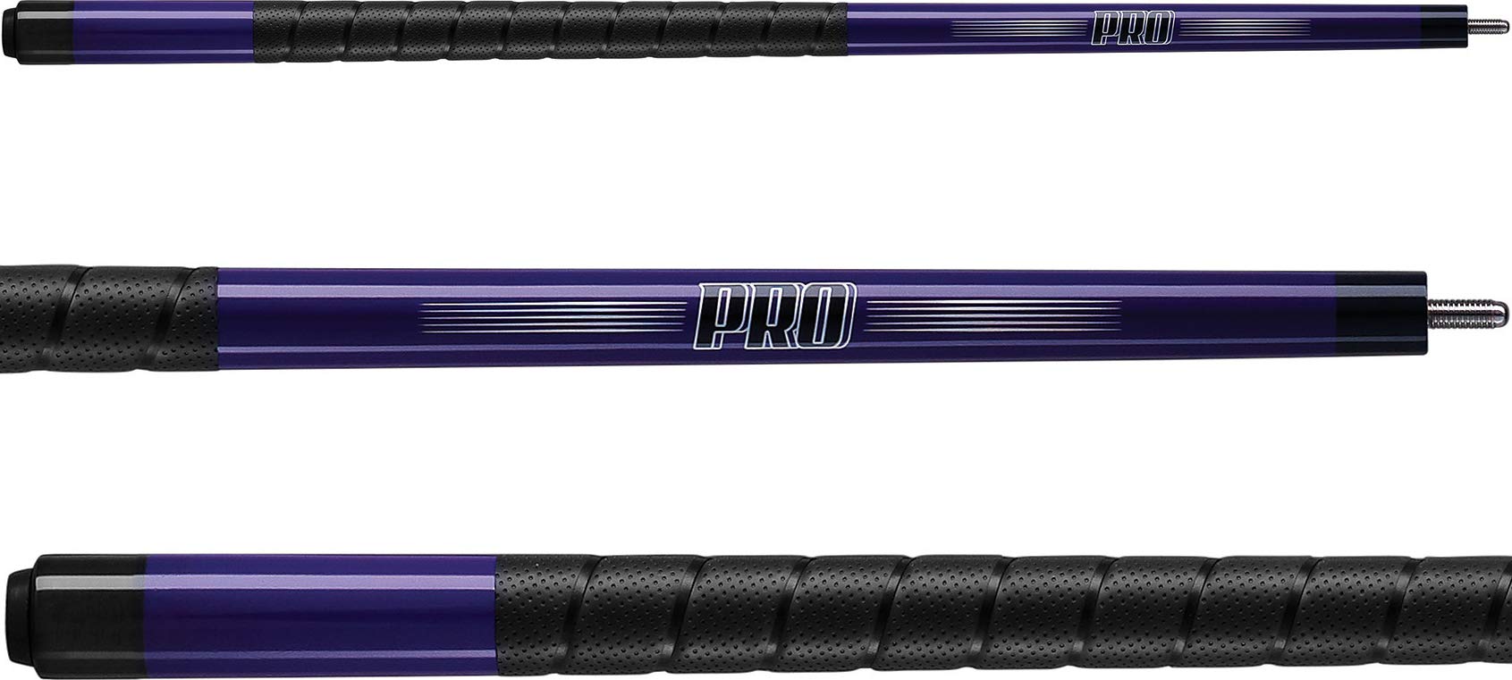 Viper By Gld Products Revolution Sure Grip Pro 58'' 2-Piece Billiard/Pool Cue, Metallic Purple, 18 Ounce (50-0702-18)