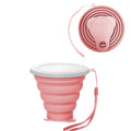 Intatikoo Silicone Collapsible Cups For Camping Travel,Small Portable Backpacking Camping Cup For Outdoor,Reusable Drinking Cup