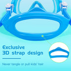 Seago Kids Swim Goggles Swimming Goggles For Kids Boys Girls Toddlers Youth 5-15 Anti-Fog 180 Clear Goggles No Leak Pool Underwa