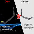 Aweilan Kayak Rack Wall Mount, Canoe Hanger Hooks, Heavy Duty Garage Hooks, For Hanging Outdoor Beach Folding Chair Bicycle Surf